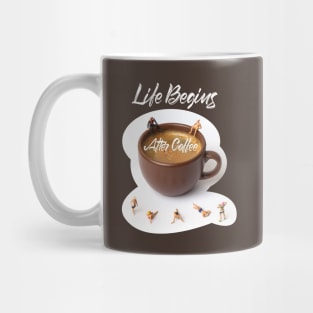 Life Begins After Coffee Mug